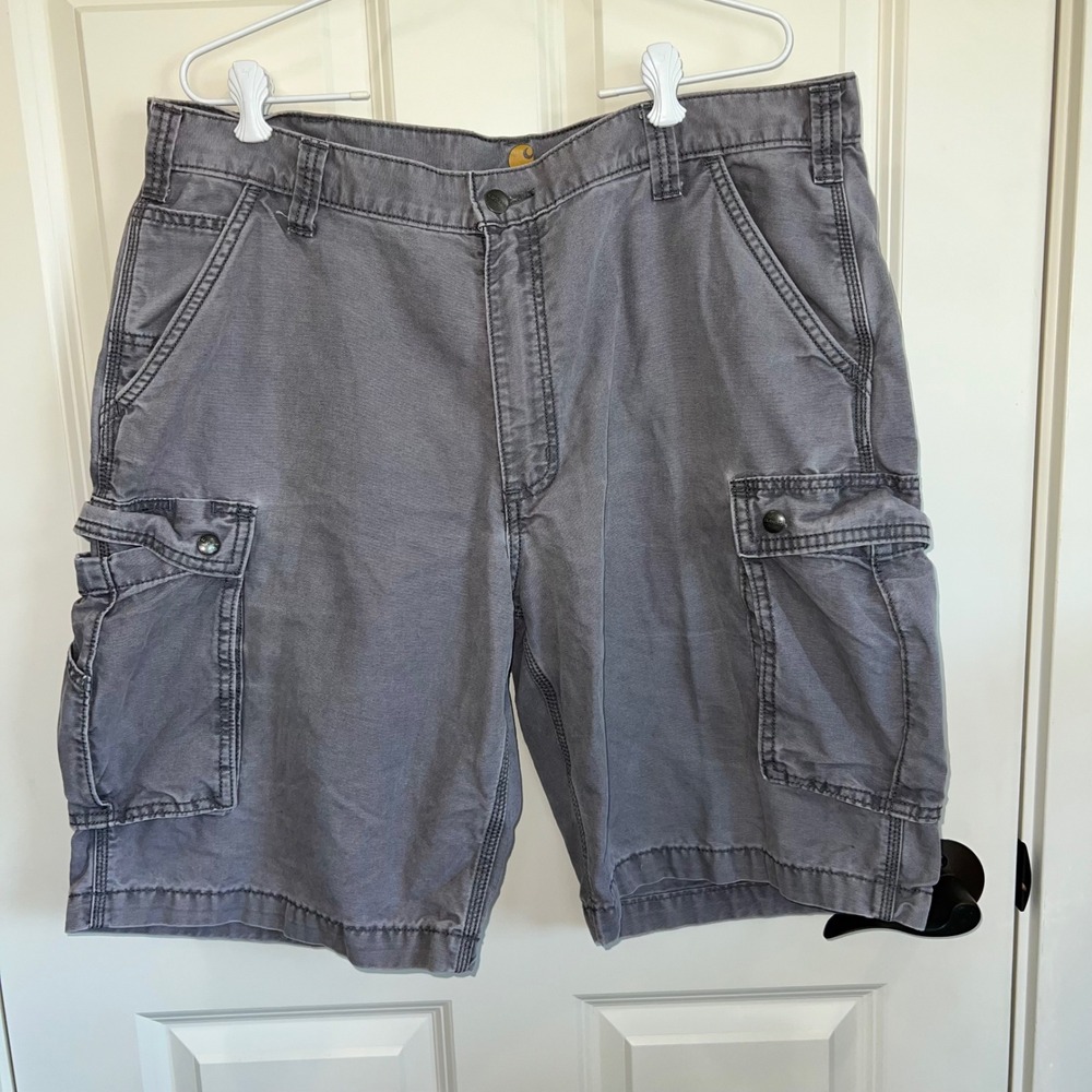 Carhartt Relaxed Fit‎ Cargo Shorts Gray Size 40